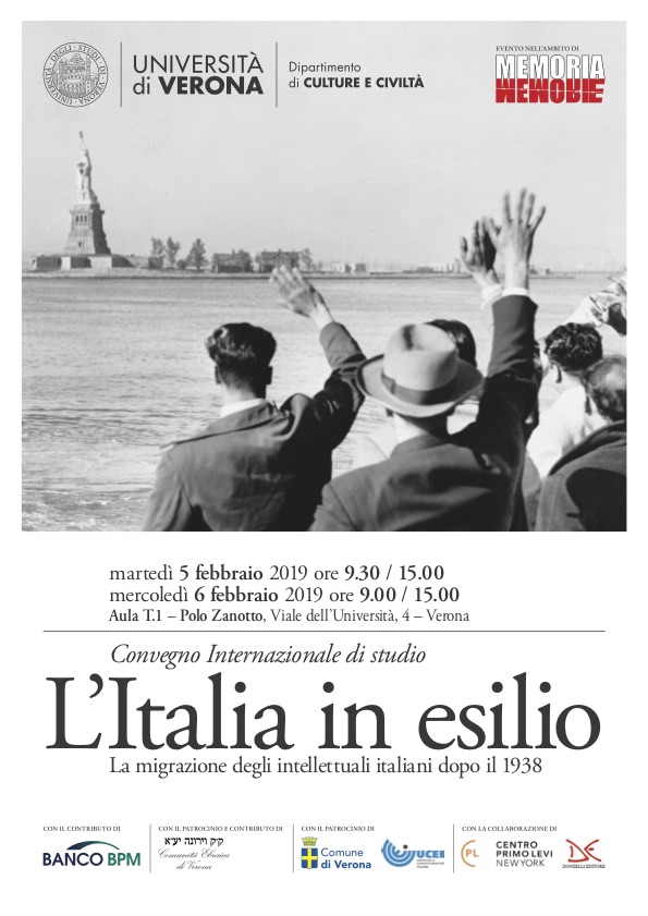 Italia In Esilio 1938 Programma 